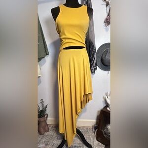 NWT Free People Beach Bethany Midi Cut Out Dress